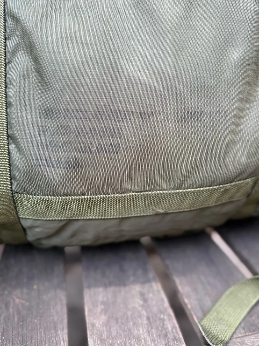 Vintage USGI Large ALICE Pack OD Green Cargo Field Rucksack Backpack (w/o Frame)